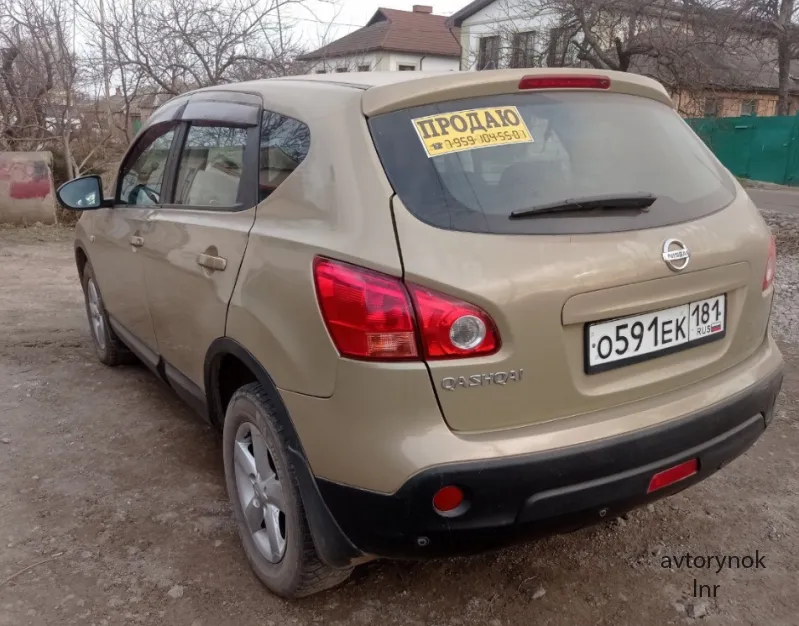Nissan Qashqai 2.0 CVT, 2007 г